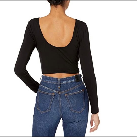 Long sleeved crop top - Picture 4 of 4